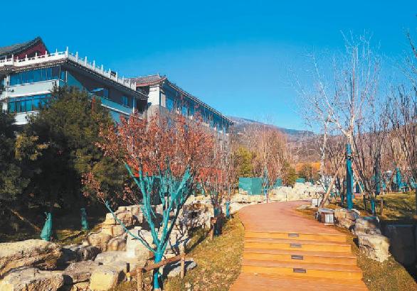 北京八大處公園門區景觀全新亮相